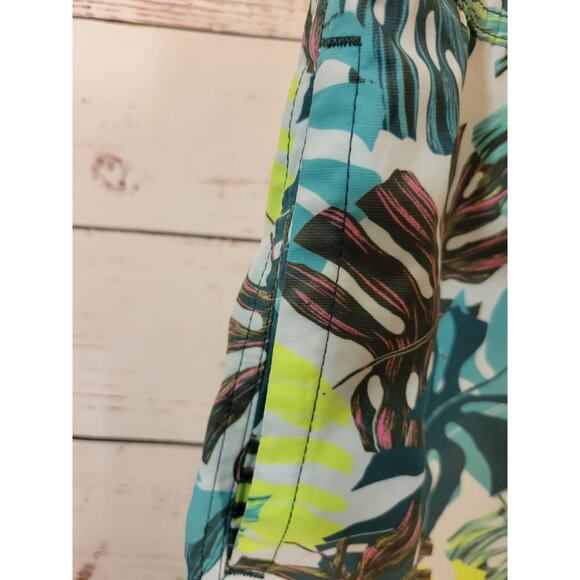 NWT American Eagle Multicolor Tropical Print Board Shorts Men's Size Large - Picture 10 of 15